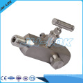 High pressure gas valve, level gauge valve